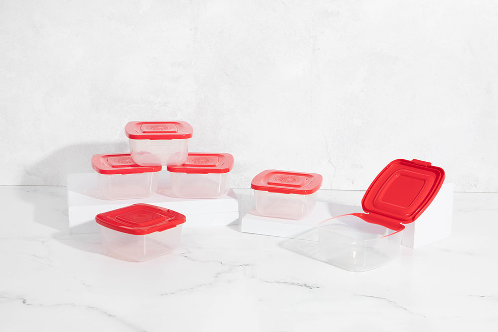 Protega Seus Alimentos Em Recipientes Versáteis de Diferentes Tamanhos  Ideais para preparar, transportar, guardar, refrigerar, congelar, esquentar e servir alimentos. Aptos para micro-ondas, lava-louças e congelador. Inclui tamanhos essenciais que usará todos o dias.